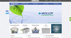 Desktop Screenshot of molloyprecast.com